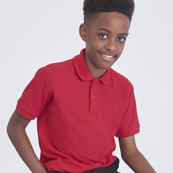 AWDis Academy Kids Piqué Polo Shirt Thumbnail