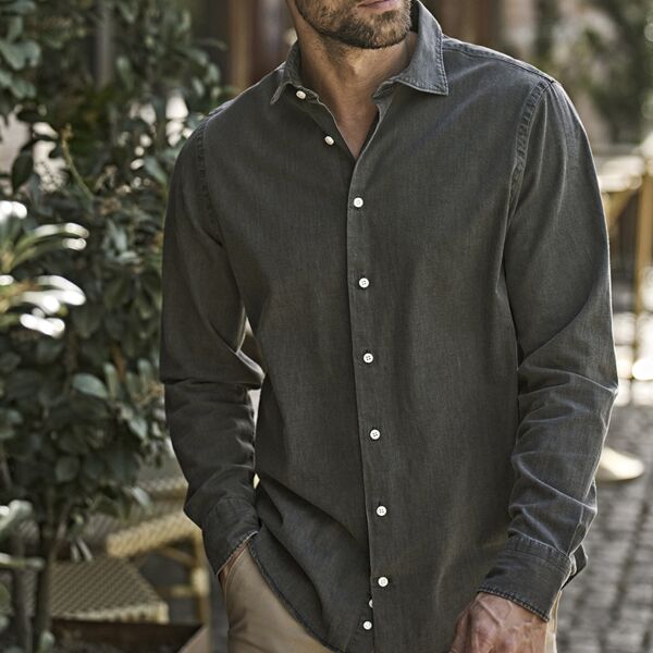 Tee Jays Denim Shirt Thumbnail