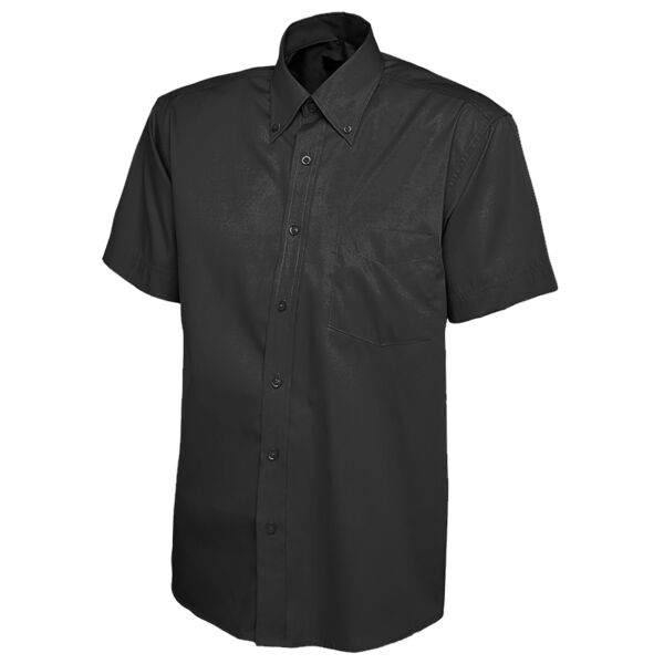 Mens Pinpoint Oxford Half Sleeve Shirt Thumbnail