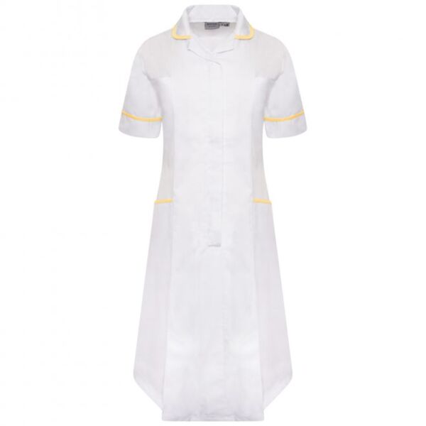Ladies Dress with Round Collar Thumbnail