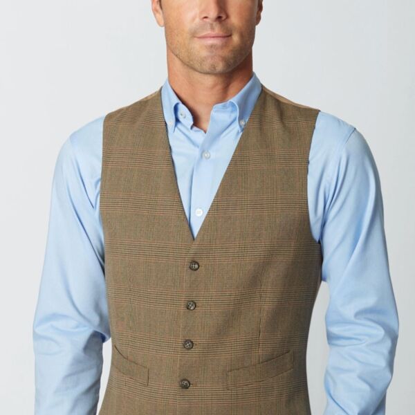Emilio Check Waistcoat Thumbnail