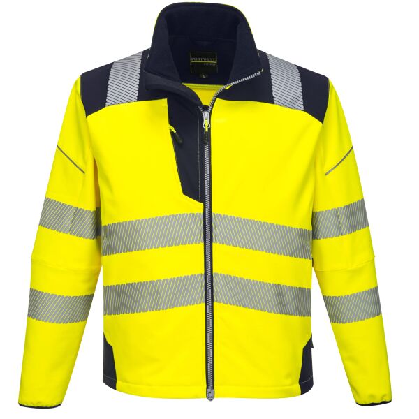PW3 Hi-Vis Softshell Jacket Thumbnail